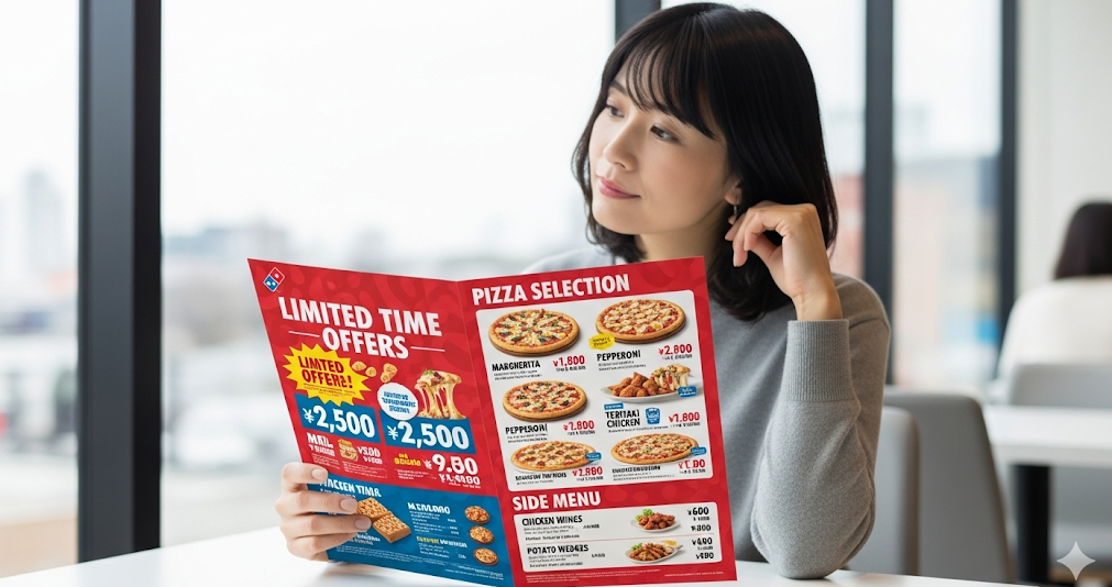 ドミノピザのメニューでの位置づけとは？