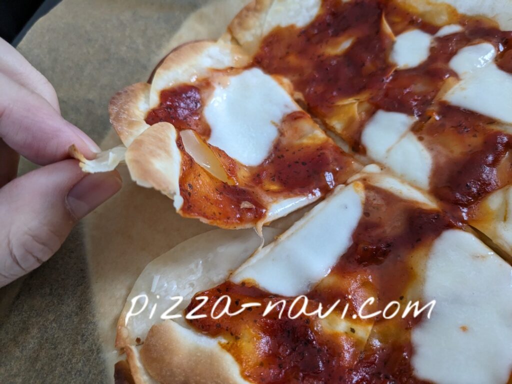 餃子の皮ピザ マルゲリータの作り方
