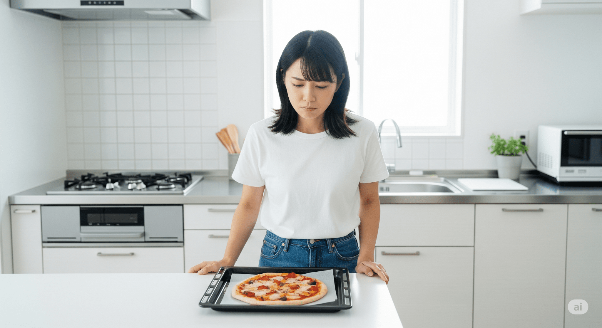 冷凍 ピザ 生焼け