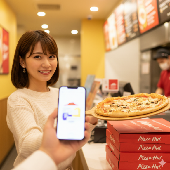 ピザハットの持ち帰り半額とクーポンの併用