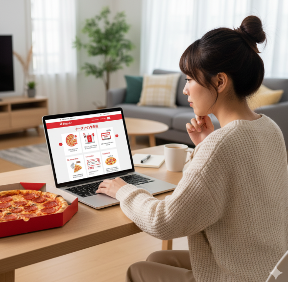 ピザハットクーポンの基本的な使い方