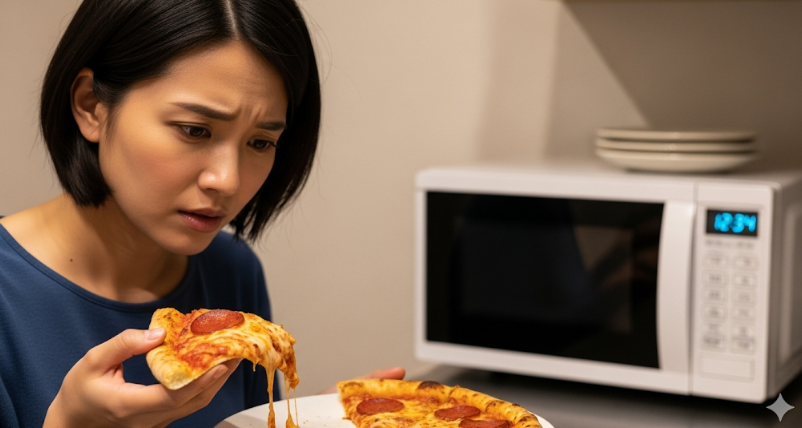 冷めたピザはレンジで温めないでくださいの真相