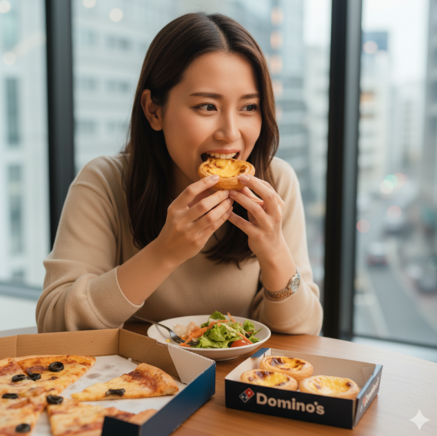 そもそもドミノピザのエッグタルトは美味しい？