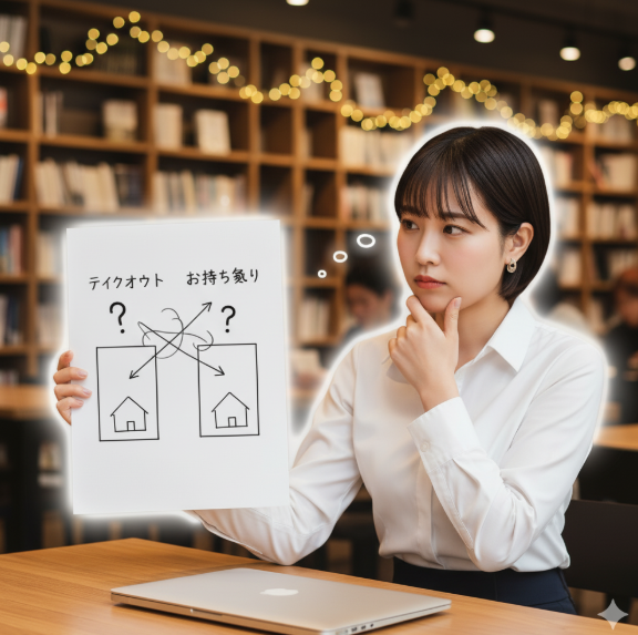 テイクアウトとお持ち帰りの違いについて