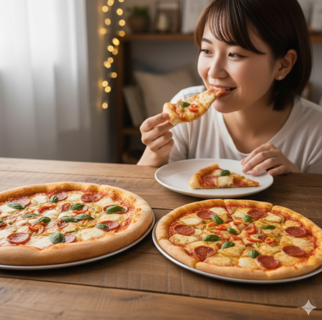 ドミノピザ クリスピー 切り 方