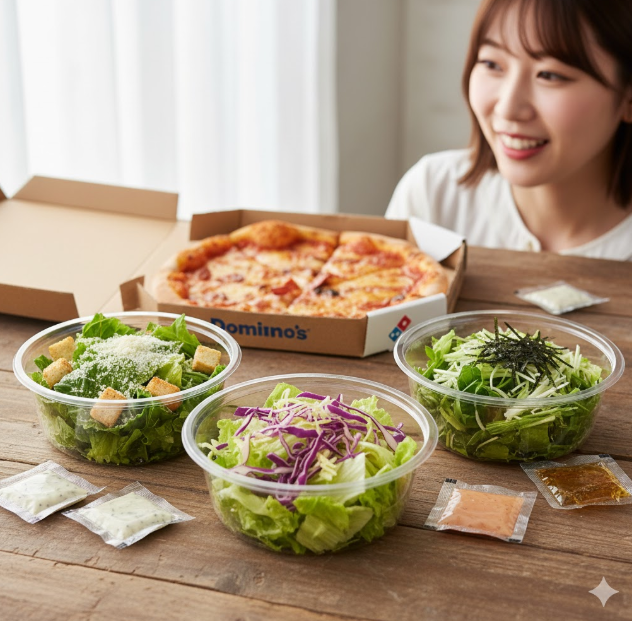 ドミノピザ サラダ おすすめの種類一覧