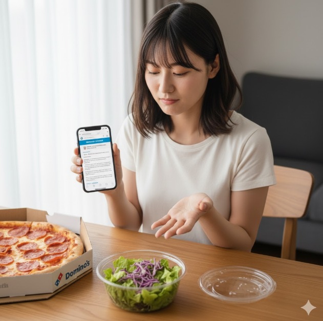 ドミノピザ サラダの賞味期限は？