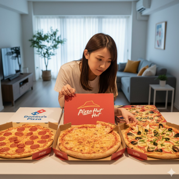 宅配ピザ御三家とは？