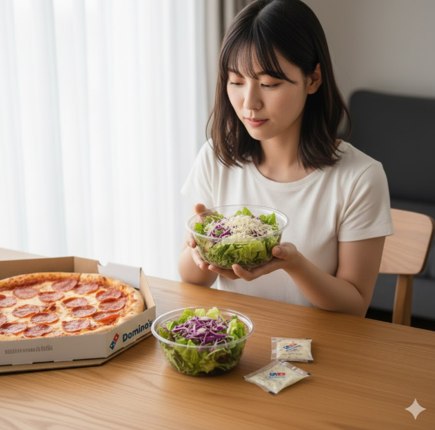 ドミノピザ サラダ 何人 前