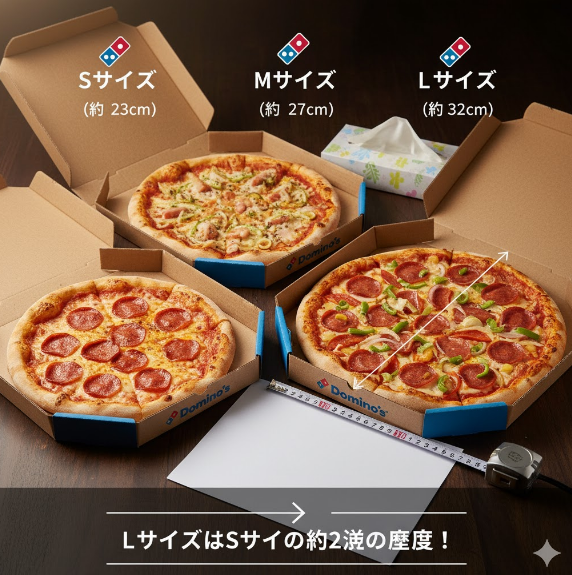 大きさの具体的なイメージ