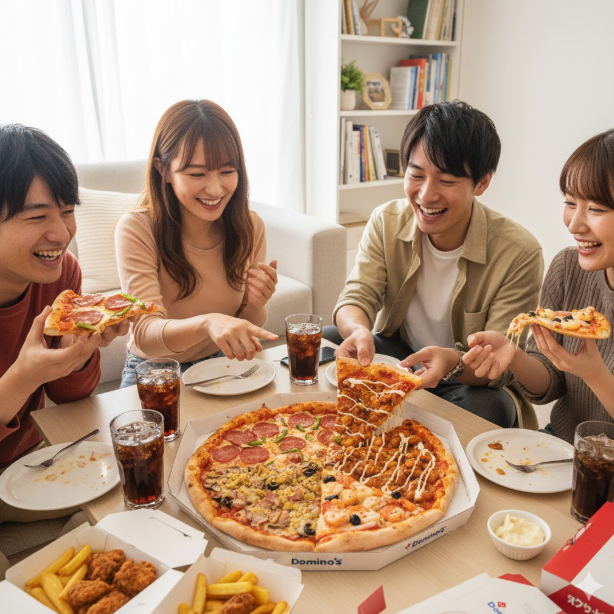 クワトロピザで色々楽しむ