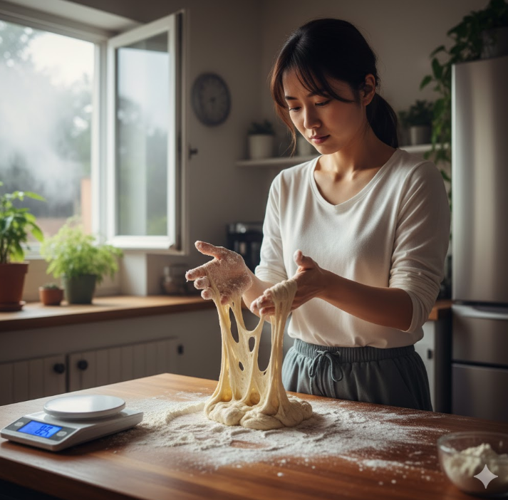 生地がべたつく原因と対策