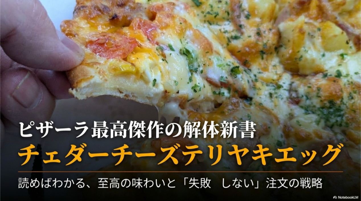 ピザーラ チェダーチーズテリヤキエッグ