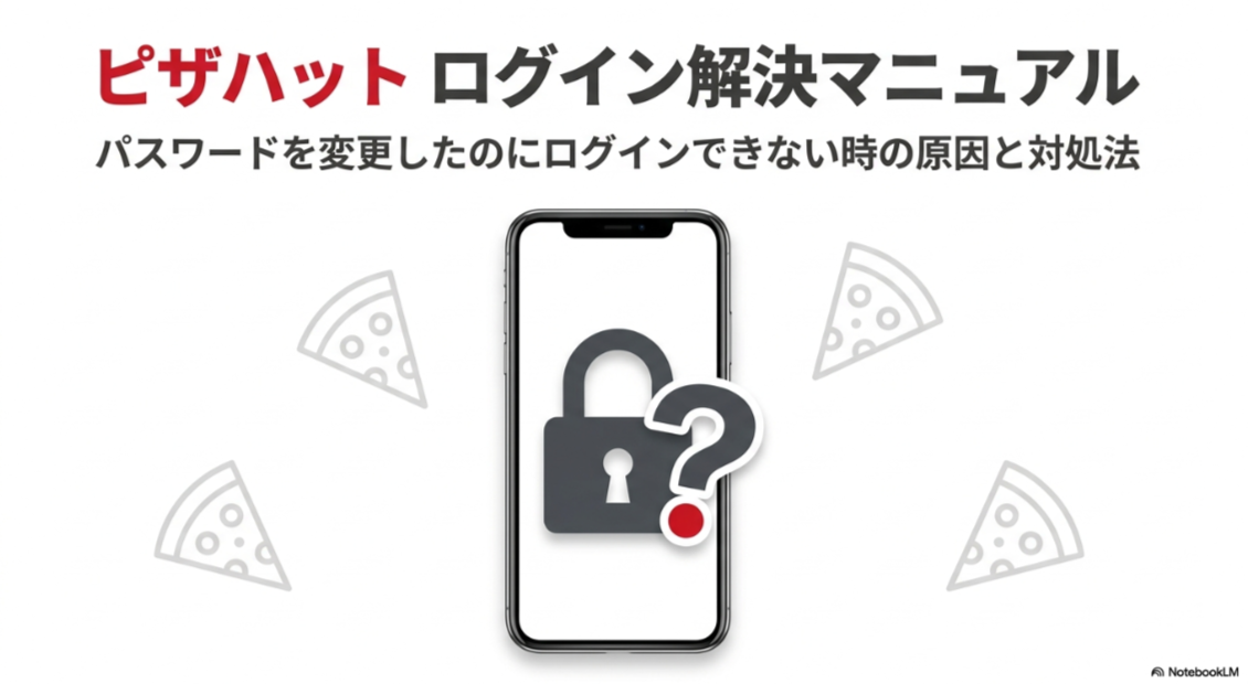 ピザハット パスワード 変更 し て も ログイン できない 知恵袋