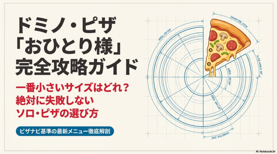 ドミノピザ 一人で食べる サイズ
