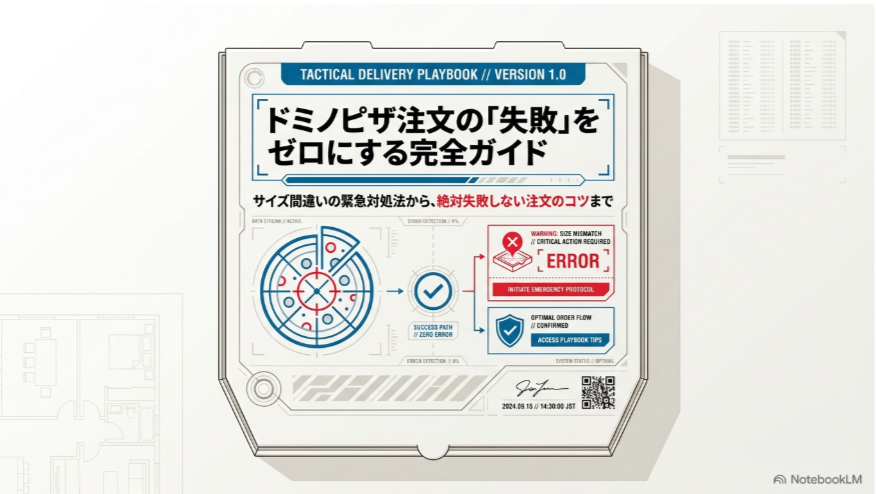 ドミノピザ注文のサイズ間違い、無料サイズアップ、サイズ比較、注文前確認をまとめた完全ガイド