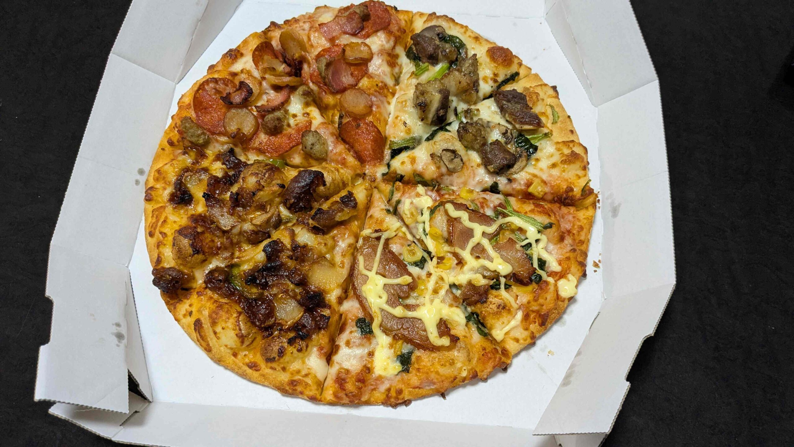 クワトロミートマックスのサイズ